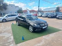 Usado Mercedes C220 170 CV (125 kW) 2012 Negro Coupe