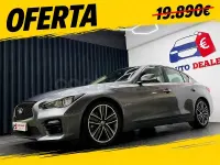 Usado Infiniti Q50 Sport Tech 364 CV (267 kW) 2015 Gris / plata Berlina