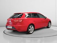 Usado Seat Leon ST FR 131 CV (96 kW) 2020 Negro Familiar