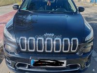 Usado Jeep Cherokee Overland 200 CV (147 kW) 2018 Negro SUV