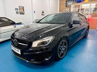 Usado Mercedes CLA220 Shooting Brake AMG line 177 CV (130 kW) 2015 Negro Familiar