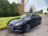 Usado Audi A5 S-Line 150 CV (110 kW) 2018 Gris Coupe