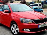 Usado Skoda Fabia Ambition 110 CV (80 kW) 2018 Rojo Berlina
