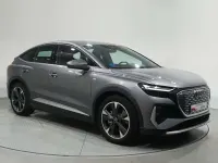 Usado Audi Q4 Sportback e-tron Advanced Plus 210 kW (286 CV) 2025 Plateado SUV