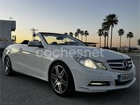 Usado Mercedes E350 Avantgarde 231 CV (169 kW) 2011 Blanco Descapotable