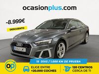 Usado Audi A5 S-Line 163 CV (119 kW) 2021 Gris Coupe