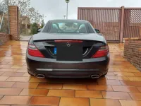 Usado Mercedes SLK200 184 CV (135 kW) 2016 Negro Descapotable