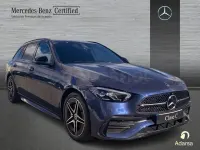 Usado Mercedes C220 AMG line 200 CV (147 kW) 2025 Azul sodalita Familiar