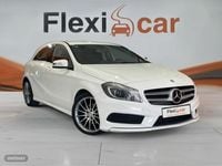 Usado Mercedes A200 AMG line 136 CV (100 kW) 2014 Blanco Berlina