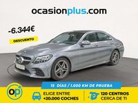 Usado Mercedes C200 184 CV (135 kW) 2019 Gris Berlina