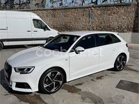 Usado Audi A3 S-Line 116 CV (85 kW) 2020 Blanco Berlina