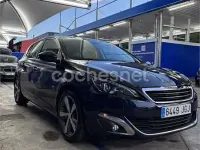Usado Peugeot 308 Allure 130 CV (95 kW) 2015 Azul Berlina