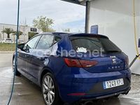 Usado Seat Leon FR 125 CV (91 kW) 2018 Azul Berlina