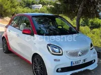 Usado Smart ForFour Brabus 109 CV (80 kW) 2017 Blanco Utilitario