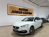 Usado Seat Leon XCELLENCE 150 CV (110 kW) 2021 Blanco Familiar