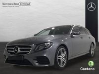 Usado Mercedes E220 194 CV (142 kW) 2018 Gris / plata Familiar