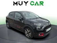 Usado Citroën C3 PureTech 82 CV (60 kW) 2020 Negro Utilitario