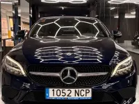 Usado Mercedes C220 194 CV (142 kW) 2019 Azul Descapotable