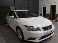 Usado Seat Leon Style 105 CV (77 kW) 2014 Blanco Berlina