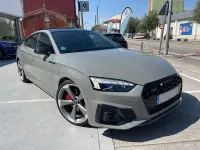 Usado Audi A5 Sportback S-Line 265 CV (194 kW) 2021 Gris / plata Utilitario