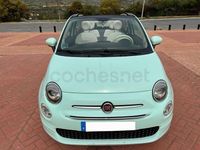 Usado Fiat 500C Lounge 69 CV (50 kW) 2019 Azul Descapotable