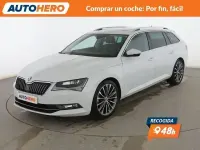 Usado Skoda Superb 190 CV (139 kW) 2016 Blanco Familiar