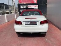 Usado Mercedes E350 258 CV (189 kW) 2017 Blanco Descapotable