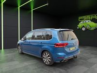 Usado VW Touran Sportline 150 CV (110 kW) 2021 Azul Monovolumen