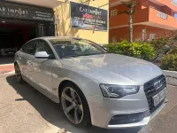 Usado Audi A5 Sportback S-Line 190 CV (139 kW) 2016 Gris / plata Utilitario