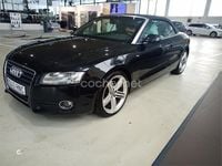 Usado Audi A5 Cabriolet 177 CV (130 kW) 2012 Negro Descapotable