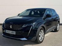 Usado Peugeot 3008 Active 131 CV (96 kW) 2022 Negro SUV