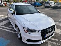 Usado Audi A3 S-Line 110 CV (80 kW) 2017 Blanco Berlina