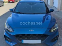 Usado Ford Focus ST-Line 125 CV (91 kW) 2019 Azul Berlina