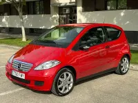 Usado Mercedes A150 Avantgarde 95 CV (69 kW) 2007 Rojo Berlina
