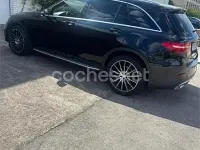 Usado Mercedes GLC220 AMG line 170 CV (125 kW) 2016 Negro SUV