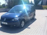 Usado VW Caddy Trendline 102 CV (75 kW) 2011 Azul Monovolumen