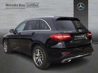 Usado Mercedes GLC220 170 CV (125 kW) 2019 Negro SUV