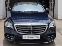 Usado Mercedes S350 286 CV (210 kW) 2018 Azul Berlina