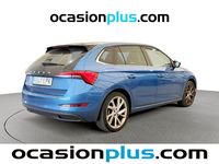 Usado Skoda Scala Sport 150 CV (110 kW) 2021 Azul Utilitario