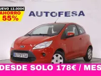 Usado Ford Ka Trend 69 CV (50 kW) 2015 Rojo Berlina