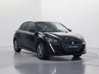 Usado Peugeot 208 Active 100 CV (73 kW) 2022 Negro Utilitario