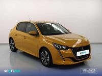 Usado Peugeot 208 Allure 102 CV (75 kW) 2022 Amarillo Utilitario