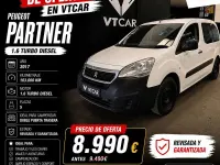 Usado Peugeot TePee Access 75 CV (55 kW) 2017 Blanco Van