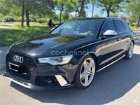 Usado Audi A6 S-Line 313 CV (230 kW) 2014 Negro Familiar