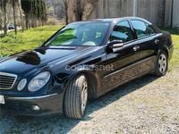 Usado Mercedes E280 Avantgarde 190 CV (139 kW) 2006 Negro Berlina