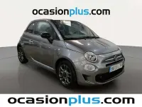 Usado Fiat 500C Connect 71 CV (52 kW) 2021 Gris Descapotable