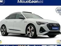 Usado Audi e-tron S-Line 300 kW (408 CV) 2021 Blanco SUV