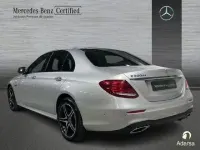 Usado Mercedes E300 AMG line 306 CV (225 kW) 2020 Plata iridio Berlina