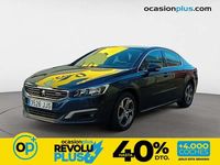 Usado Peugeot 508 Allure 181 CV (133 kW) 2015 Azul Berlina