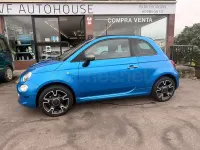 Usado Fiat 500C S 69 CV (50 kW) 2017 Azul Descapotable